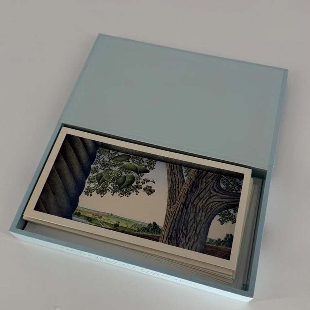Van Jones Sky Temple Suite 6 Three-Fold Notecards Envelopes Set Landscape Art